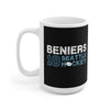 Mug Beniers 10 Seattle Hockey Ceramic Coffee Mug In Black, 15oz