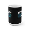 Mug Borgen 3 Seattle Hockey Ceramic Coffee Mug In Black, 15oz