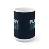Mug Fleury 8 Seattle Hockey Ceramic Coffee Mug In Deep Sea Blue, 15oz