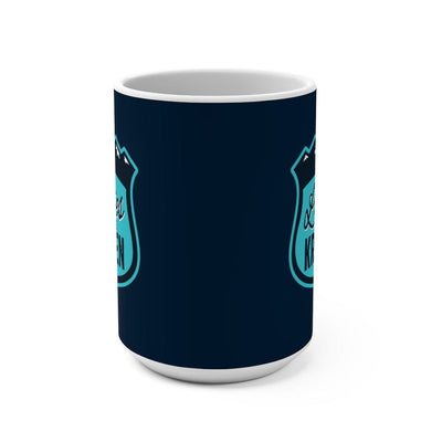 Mug Ladies Of The Kraken Ceramic Coffee Mug In Deep Sea Blue, 15oz