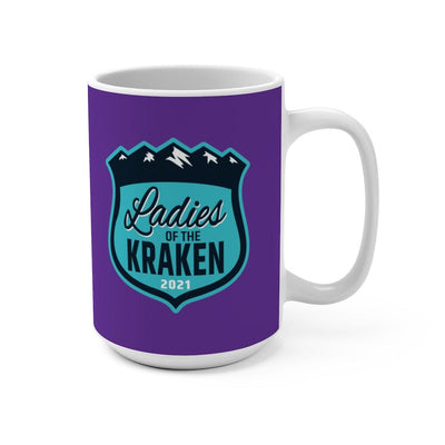 Mug Ladies Of The Kraken Ceramic Coffee Mug In Purple, 15oz