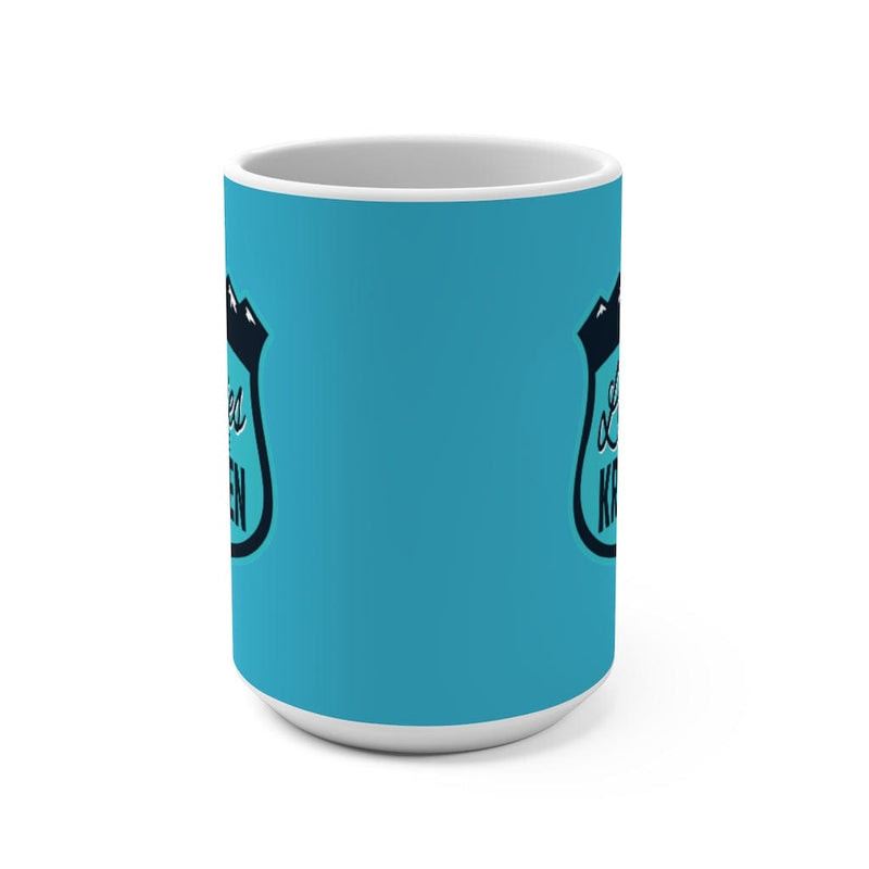 Mug Ladies Of The Kraken Ceramic Coffee Mug In Teal Blue, 15oz