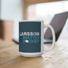 Mug Larsson 6 Seattle Hockey Ceramic Coffee Mug In Boundless Blue, 15oz