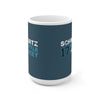 Mug Schwartz 17 Seattle Hockey Ceramic Coffee Mug In Boundless Blue, 15oz