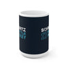 Mug Schwartz 17 Seattle Hockey Ceramic Coffee Mug In Deep Sea Blue, 15oz
