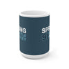 Mug Sprong 91 Seattle Hockey Ceramic Coffee Mug In Boundless Blue, 15oz