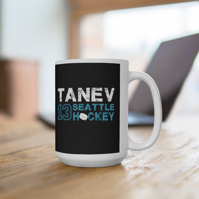Mug Tanev 13 Seattle Hockey Ceramic Coffee Mug In Black, 15oz