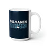 Mug Tolvanen 20 Seattle Hockey Ceramic Coffee Mug In Deep Sea Blue, 15oz