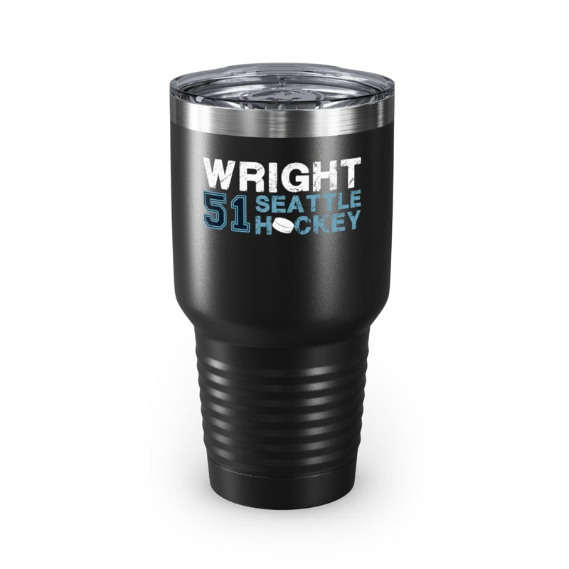 Mug Wright 51 Seattle Hockey Ringneck Tumbler, 30 oz