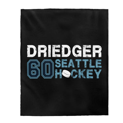 All Over Prints Driedger 60 Seattle Hockey Velveteen Plush Blanket