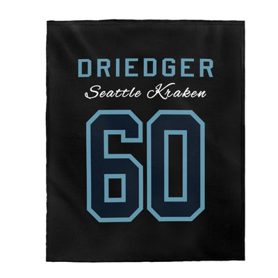 All Over Prints 50" × 60" Driedger 60 Seattle Kraken Velveteen Plush Blanket