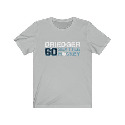 Printify T-Shirt Ash / S Driedger 60 Seattle Hockey Unisex Jersey Tee