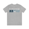 T-Shirt Bjorkstrand 22 Seattle Hockey Unisex Jersey Tee