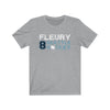 Printify T-Shirt Athletic Heather / S Fleury 8 Seattle Hockey Unisex Jersey Tee