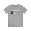 Printify T-Shirt Athletic Heather / S Larsson 6 Seattle Hockey Unisex Jersey Tee