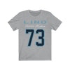 Printify T-Shirt Athletic Heather / S Lind 73 Seattle Kraken Hockey Unisex Jersey Tee