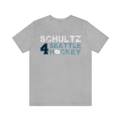 T-Shirt Schultz 4 Seattle Hockey Unisex Jersey Tee