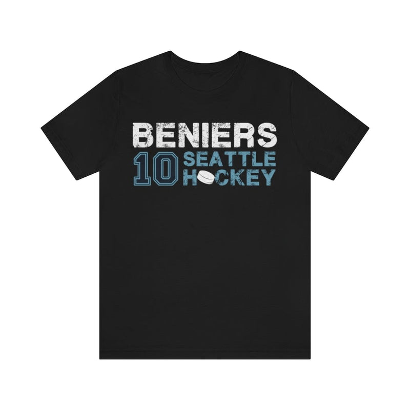 T-Shirt Beniers 10 Seattle Hockey Unisex Jersey Tee