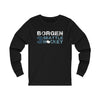 Long-sleeve Borgen 3 Seattle Hockey Unisex Jersey Long Sleeve Shirt