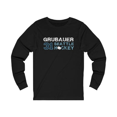 Long-sleeve Grubauer 31 Seattle Hockey Unisex Jersey Long Sleeve Shirt