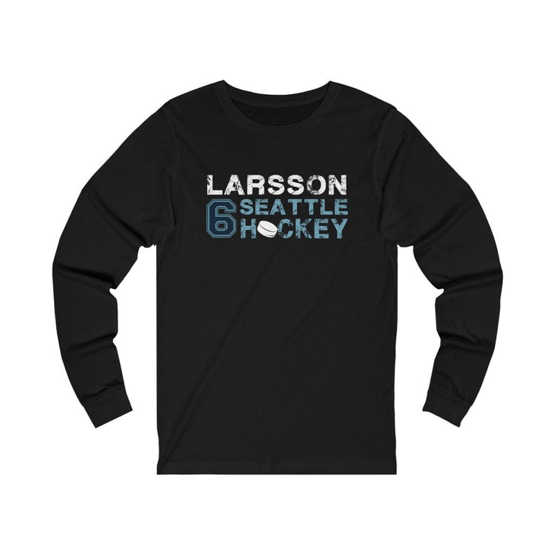 Long-sleeve Larsson 6 Seattle Hockey Unisex Jersey Long Sleeve Shirt