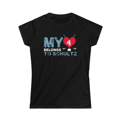 T-Shirt My Heart Belongs To Schultz Women's Softstyle Tee