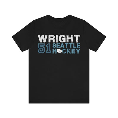 T-Shirt Wright 51 Seattle Hockey Unisex Jersey Tee