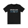 Printify T-Shirt Black / S Grubauer 31 Seattle Hockey Unisex Jersey Tee