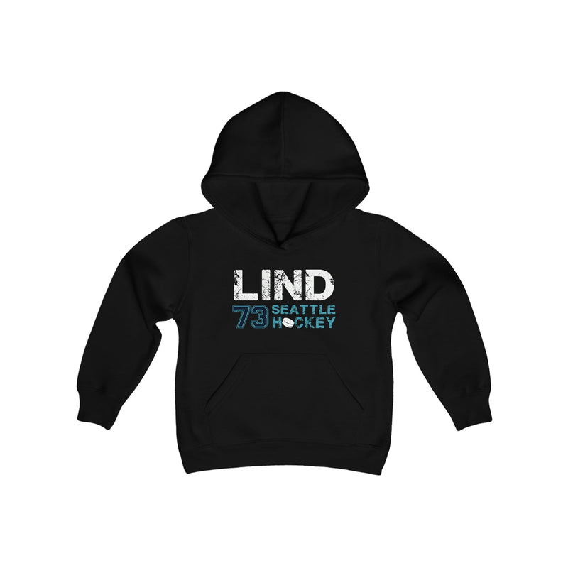 Kids clothes Lind 73 Seattle Hockey Youth Hooded Sweatshirt
