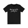 Printify T-Shirt Black / S "Meet Me In The Penalty Box" Unisex Jersey Tee