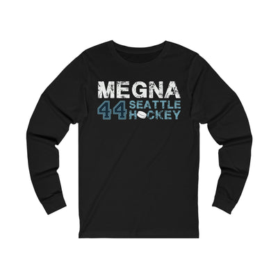 Long-sleeve Megna 44 Seattle Hockey Unisex Jersey Long Sleeve Shirt