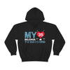 Hoodie My Heart Belongs To Daccord Seattle Kraken Hockey Unisex Hooded Sweatshirt