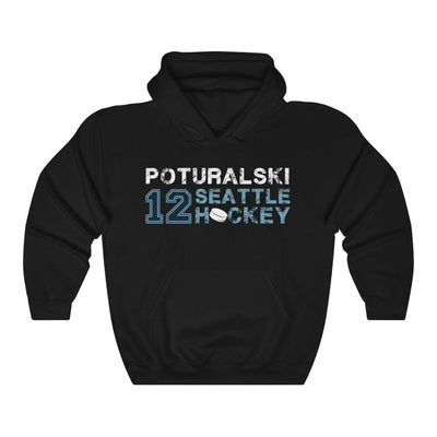Hoodie Poturalski 12 Seattle Hockey Unisex Hooded Sweatshirt