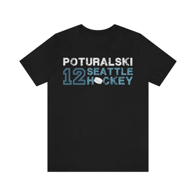 T-Shirt Poturalski 12 Seattle Hockey Unisex Jersey Tee