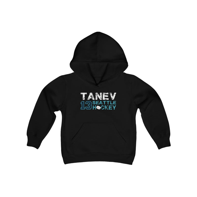 Kids clothes Tanev 13 Seattle Hockey Youth Hooded Sweatshirt