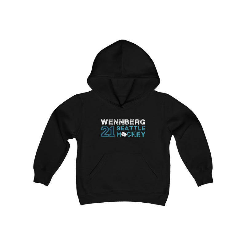 Kids clothes Wennberg 21 Seattle Hockey Youth Hooded Sweatshirt