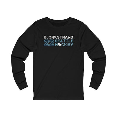 Long-sleeve Bjorkstrand 22 Seattle Hockey Unisex Jersey Long Sleeve Shirt