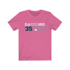 Printify T-Shirt Charity Pink / S Daccord 35 Seattle Hockey Unisex Jersey Tee