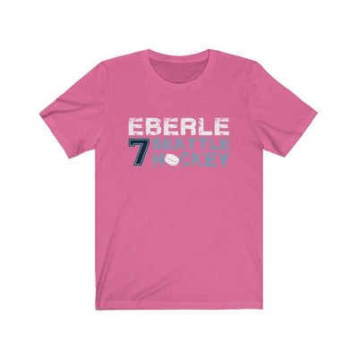 Printify T-Shirt Charity Pink / S Eberle 7 Seattle Hockey Unisex Jersey Tee