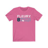 Printify T-Shirt Charity Pink / S Fleury 8 Seattle Hockey Unisex Jersey Tee