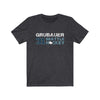 T-Shirt Dark Grey Heather / S Grubauer 31 Seattle Hockey Unisex Jersey Tee