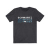 Printify T-Shirt Dark Grey Heather / S Schwartz 17 Seattle Hockey Unisex Jersey Tee