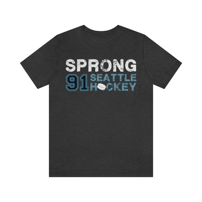 T-Shirt Sprong 91 Seattle Hockey Unisex Jersey Tee