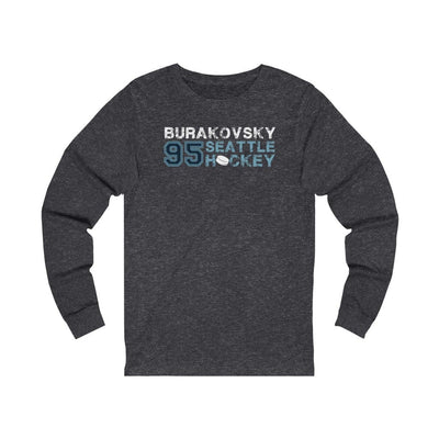 Long-sleeve Burakovsky 95 Seattle Hockey Unisex Jersey Long Sleeve Shirt