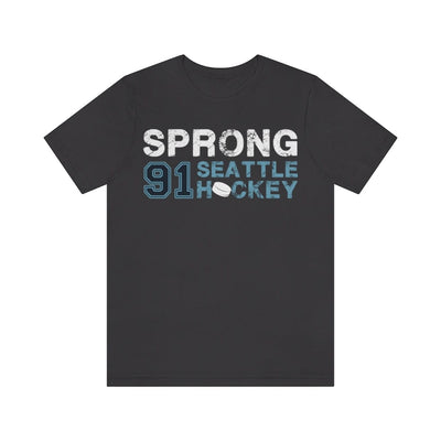 T-Shirt Sprong 91 Seattle Hockey Unisex Jersey Tee