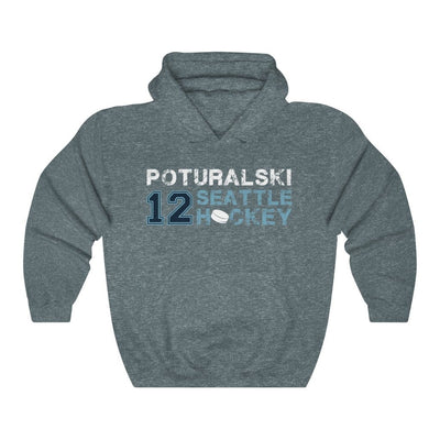 Hoodie Poturalski 12 Seattle Hockey Unisex Hooded Sweatshirt