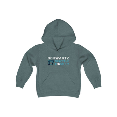 Kids clothes Schwartz 17 Seattle Hockey Youth Hooded Sweatshirt