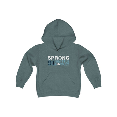 Kids clothes Sprong 91 Seattle Hockey Youth Hooded Sweatshirt