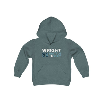 Kids clothes Wright 51 Seattle Hockey Youth Hooded Sweatshirt