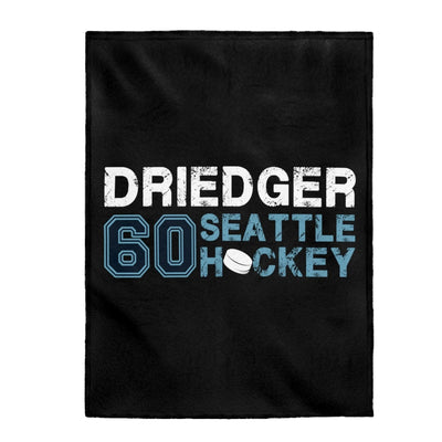 All Over Prints Driedger 60 Seattle Hockey Velveteen Plush Blanket